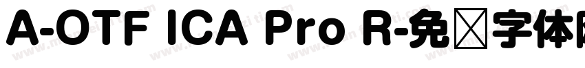 A-OTF ICA Pro R字体转换
